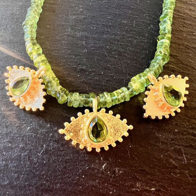 Nouveau Talisman Oeil Péridot