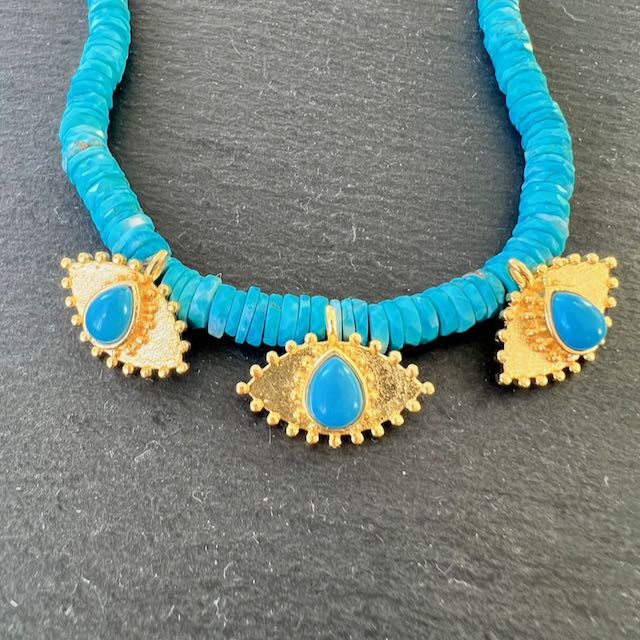 Nouveau Talisman Oeil Turquoise