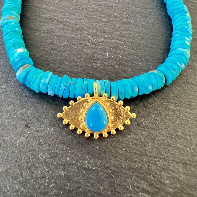 Nouveau Talisman Oeil Turquoise 2