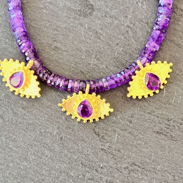 Nouveau talisman Oeil Améthyste 1