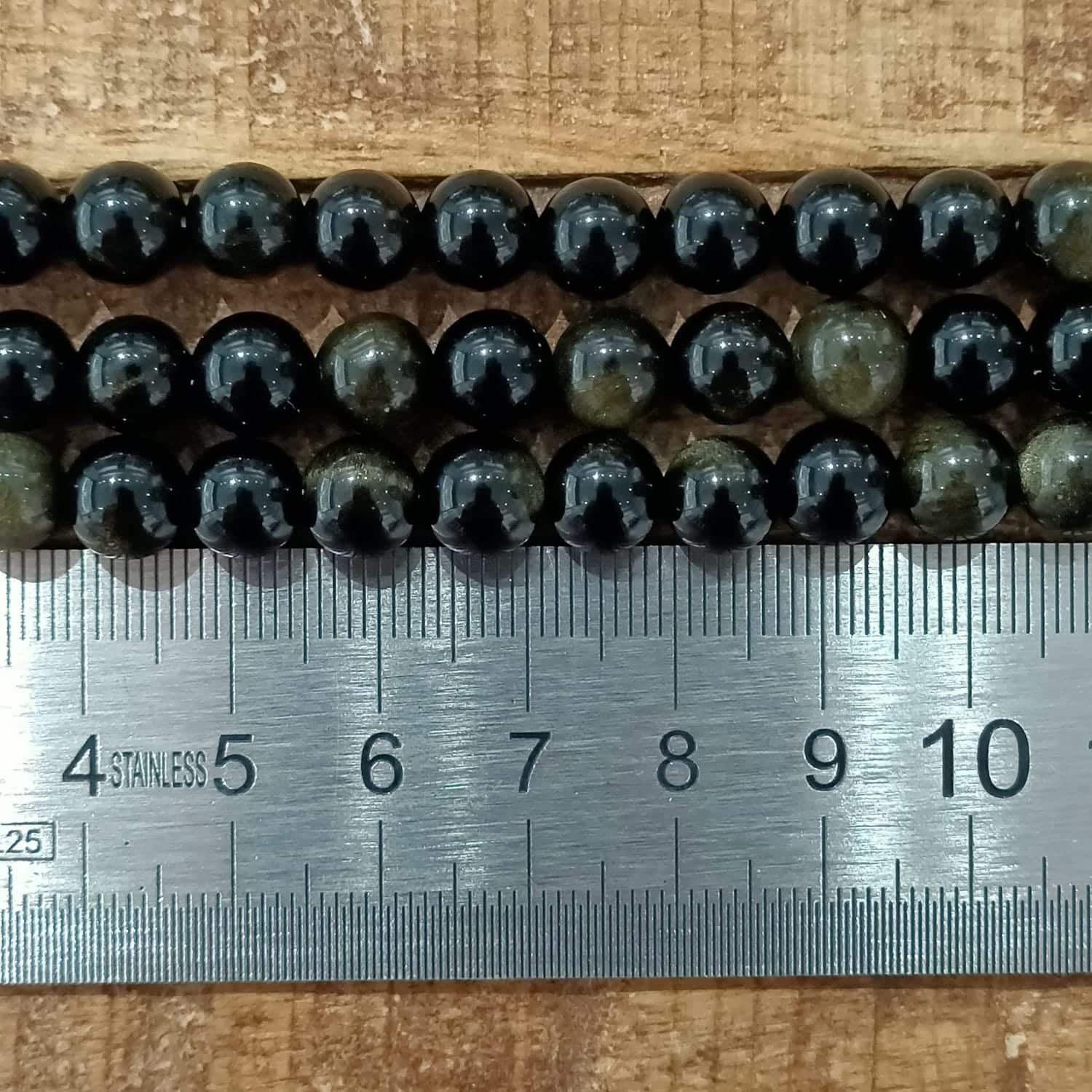 Obsidienne Dorée 8mm 1