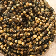 Oeil de Tigre Facetté 4mm