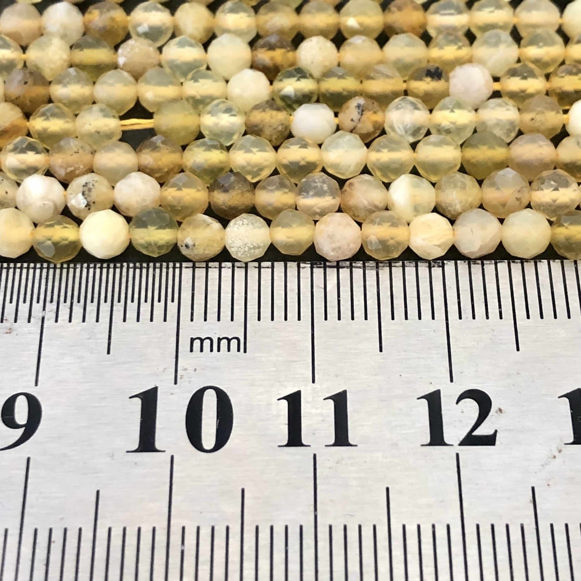 Opale jaune Facettée 3mm(1) 3