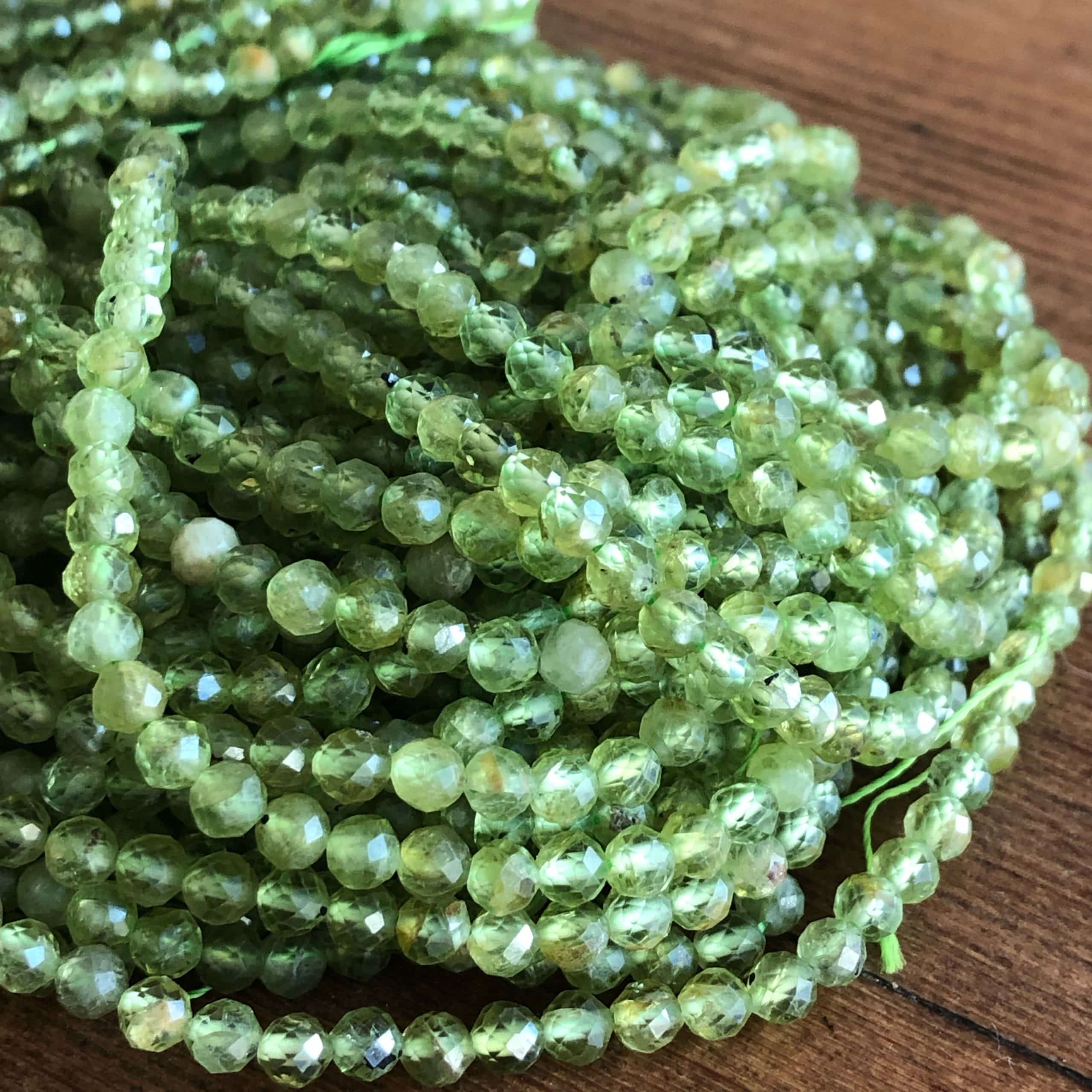 Péridot à Facettes 4 mm