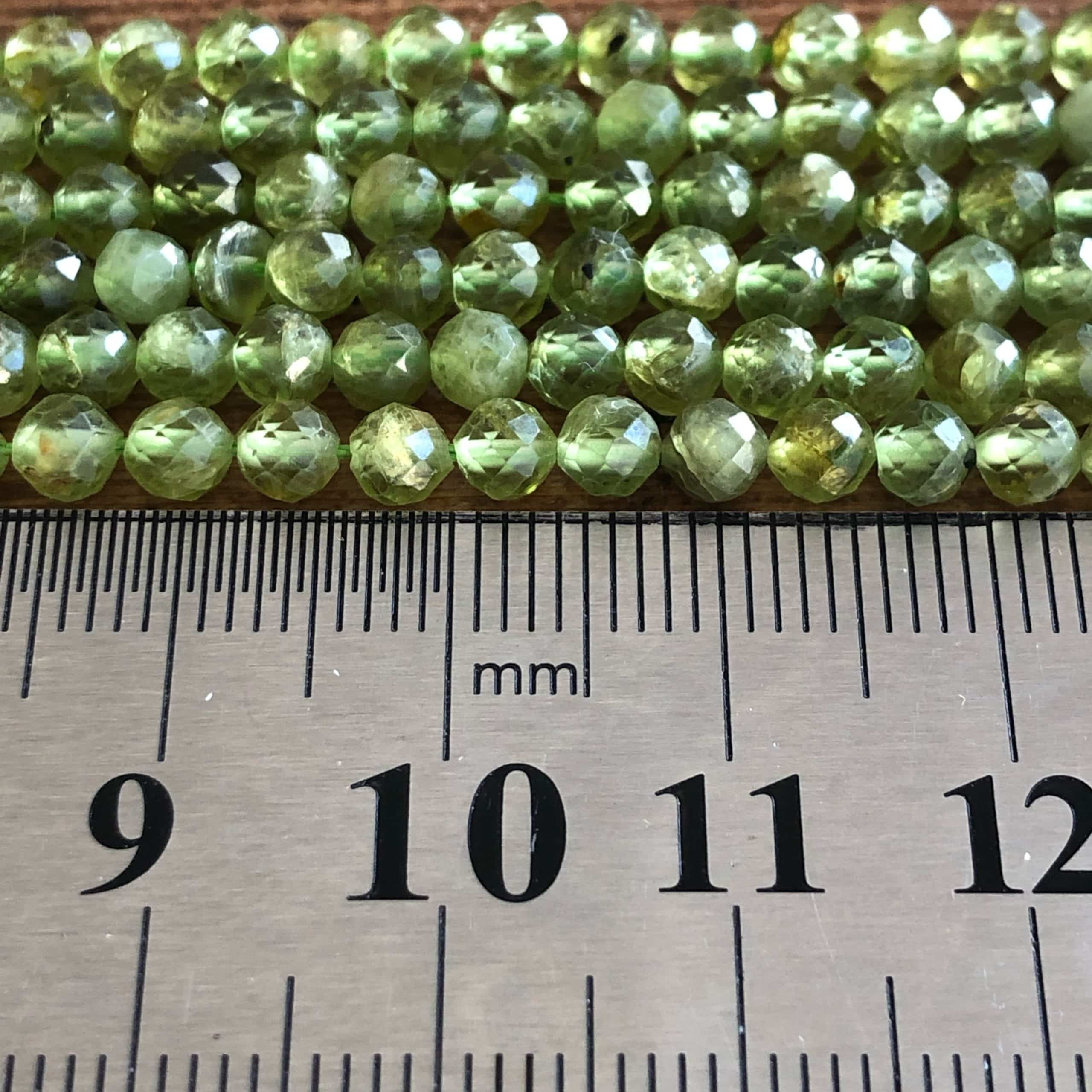 Péridot à Facettes 4 mm 1