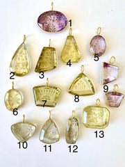 Pendentif Indien Gravé Fleur
