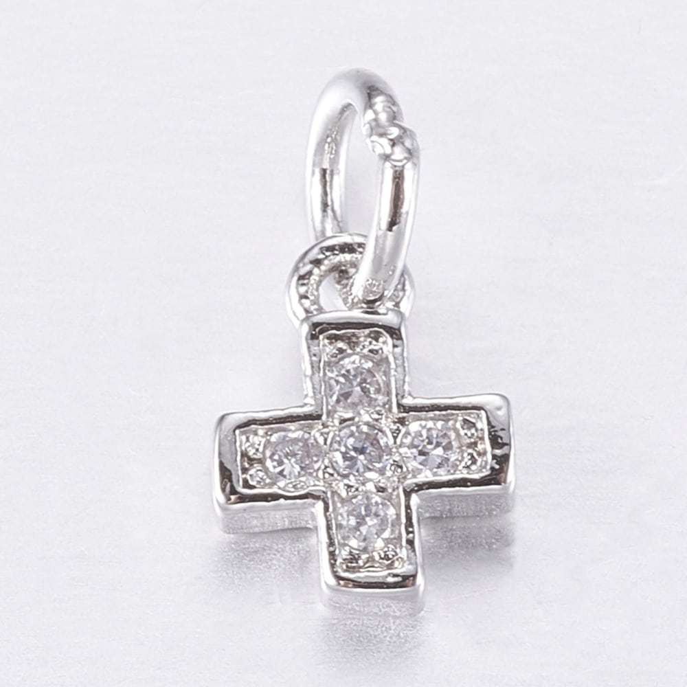 Pendentif Petite Croix Argenté