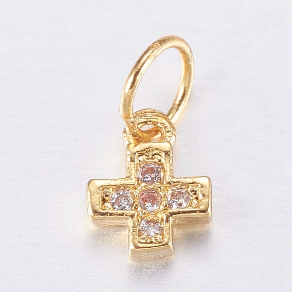 Pendentif Petite Croix dorée