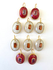 Pendentif Serti et Incrusté d'un Zircon