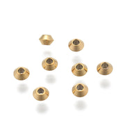 Perle Intercalaire dorée 4x2mm x2 1