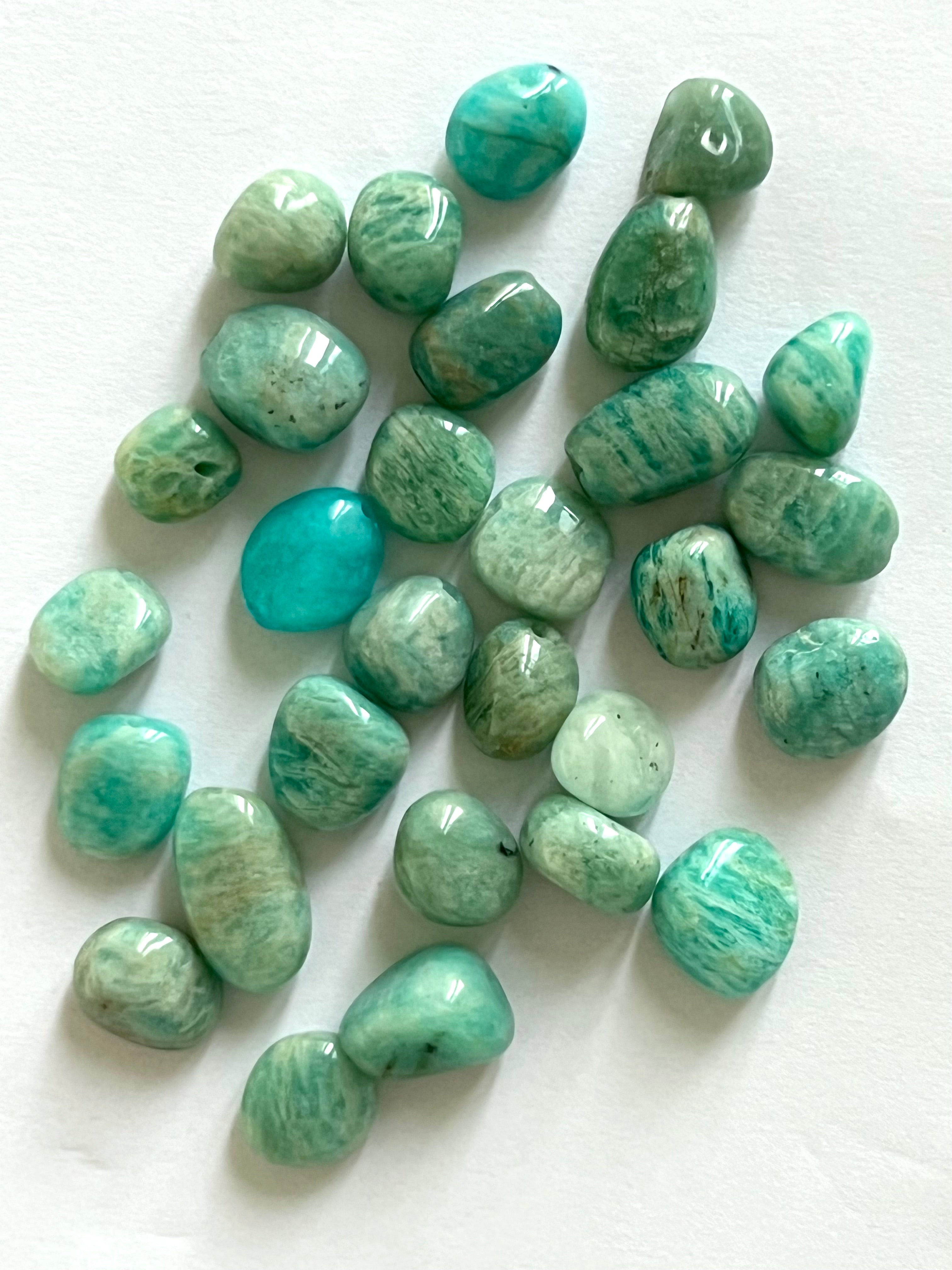 Perle Pépite en Amazonite