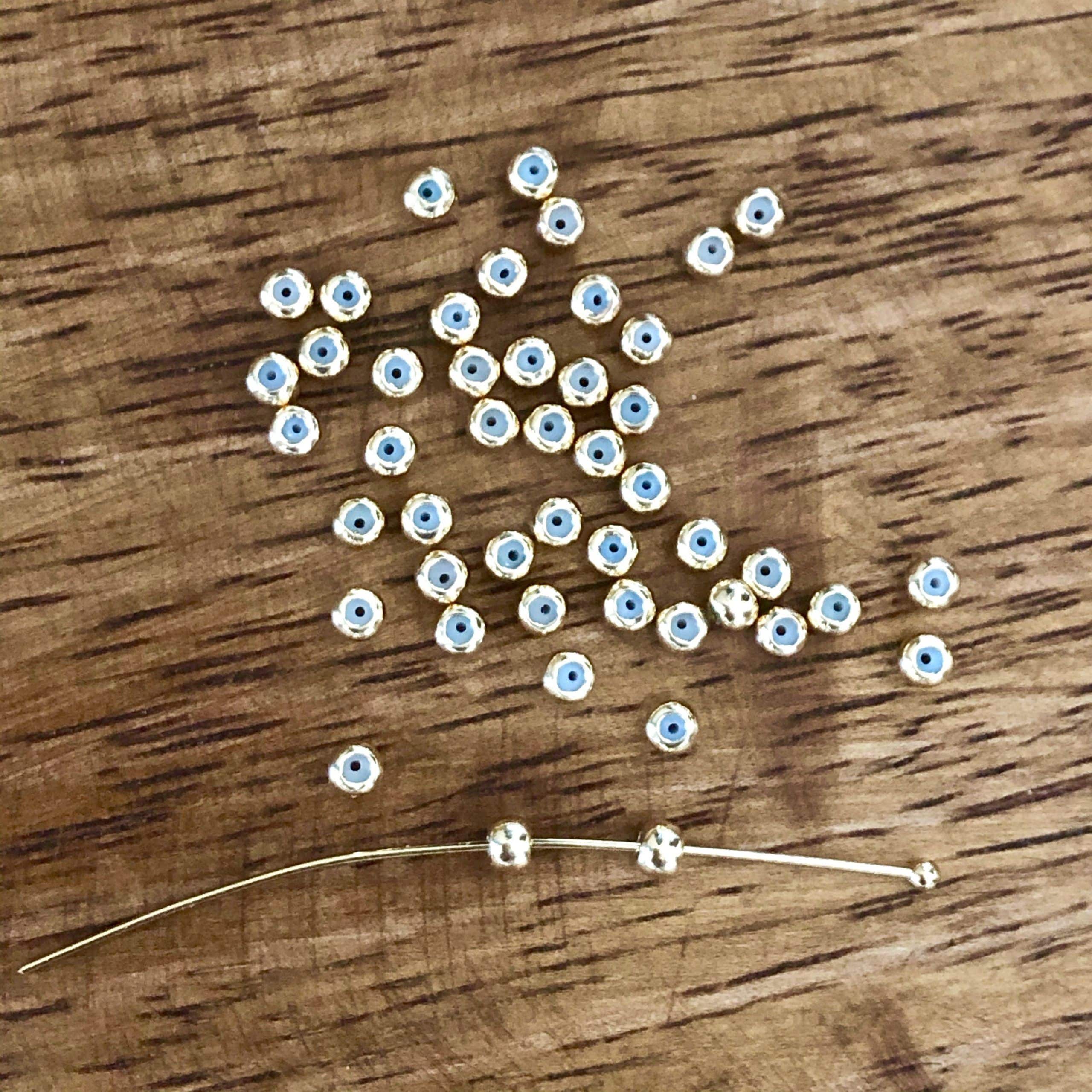 Perle de blocage 3mm en Gold Filled