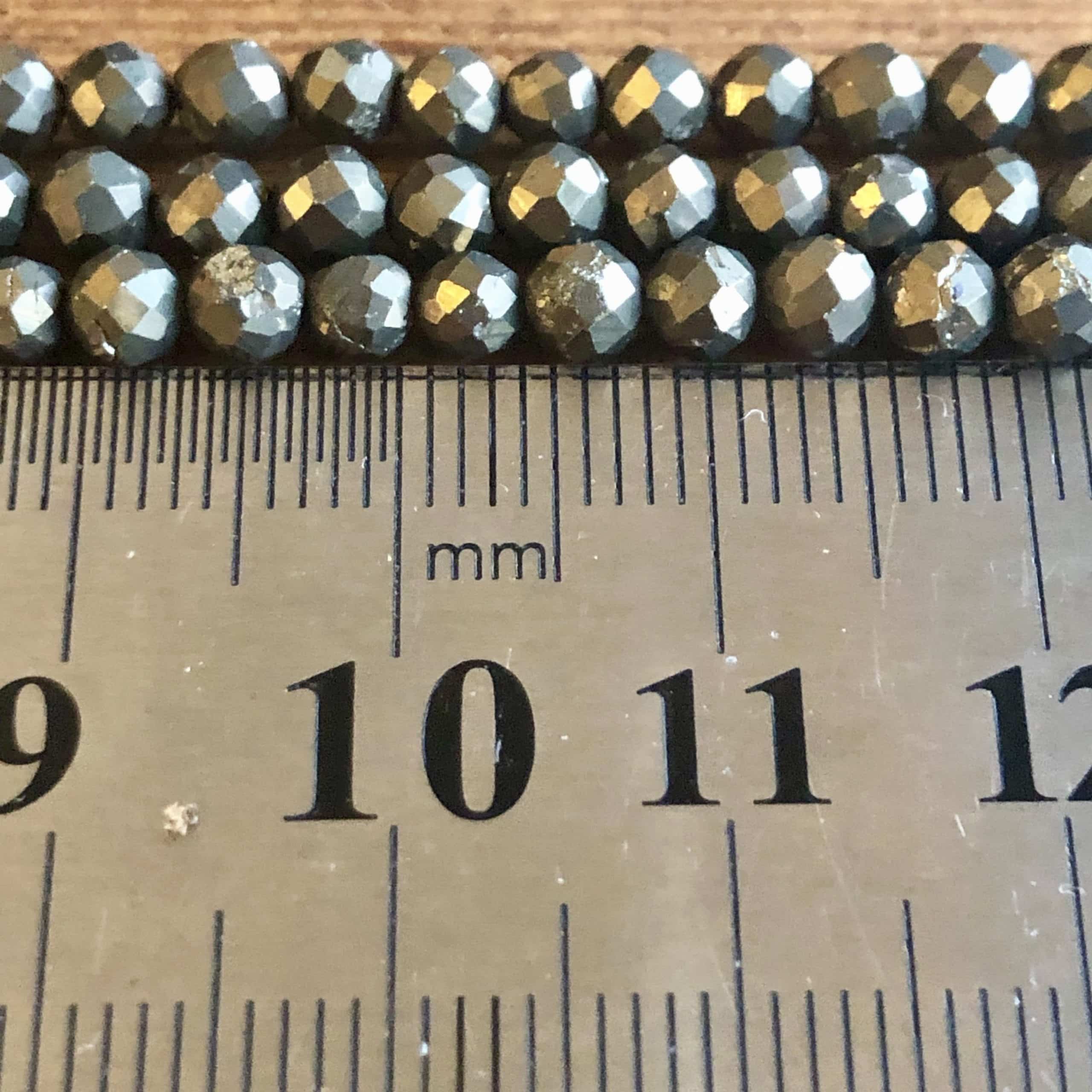 Pyrite à Facettes 4mm 1