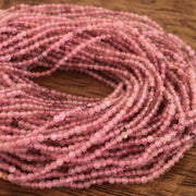 Quartz Fraise Facetté 2mm