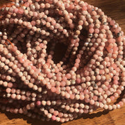 Rhodochrosite Facettée 3mm