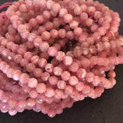 Rhodochrosite Facettée 4mm