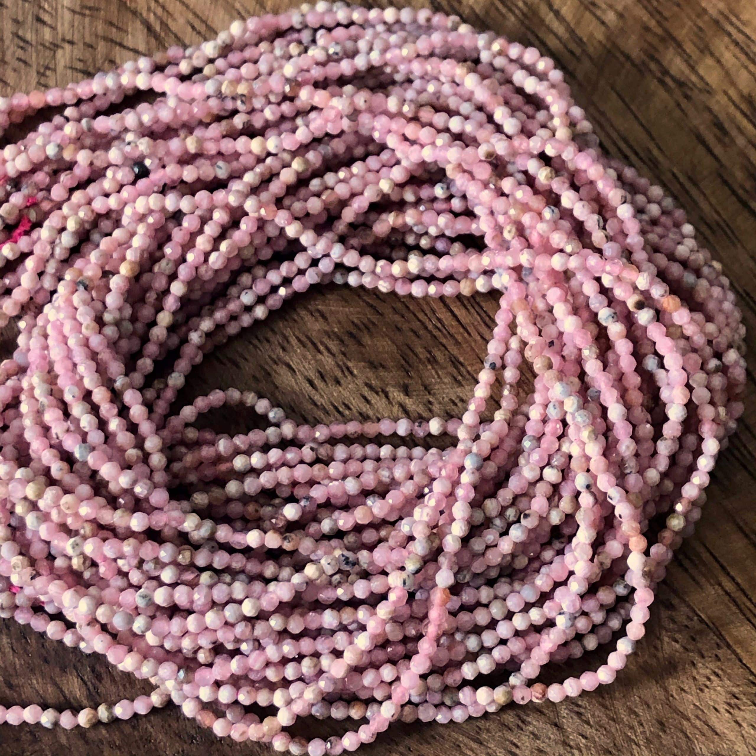 Rhodochrosite facetté 2mm