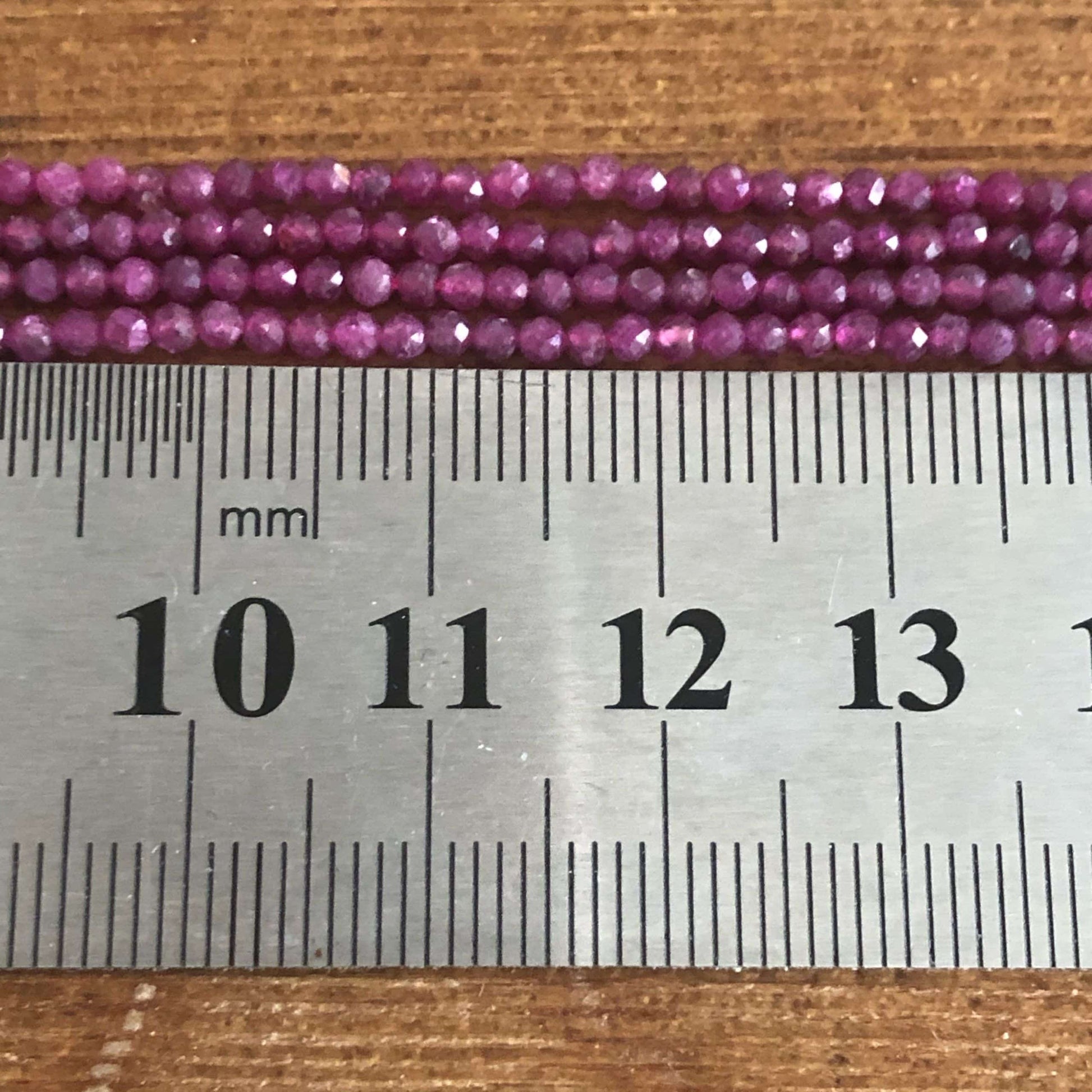 Rubis Facetté 2mm (N°1) 1