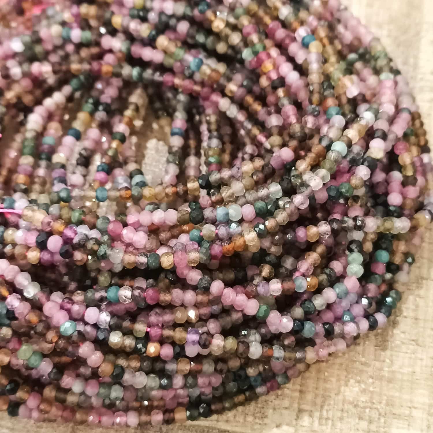 Tourmaline Facetée Abaque 3mm