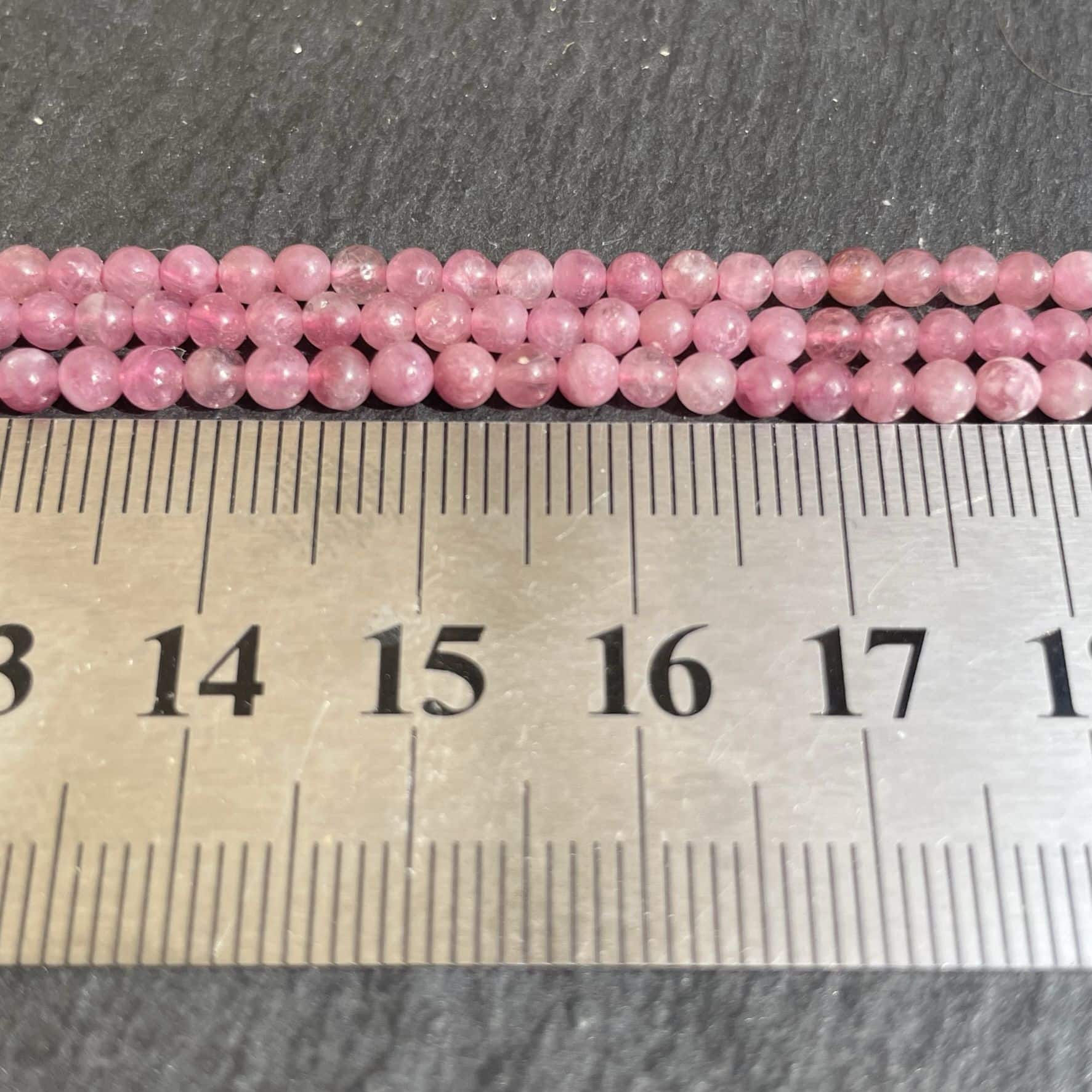 Tourmaline Rose AA 3mm
