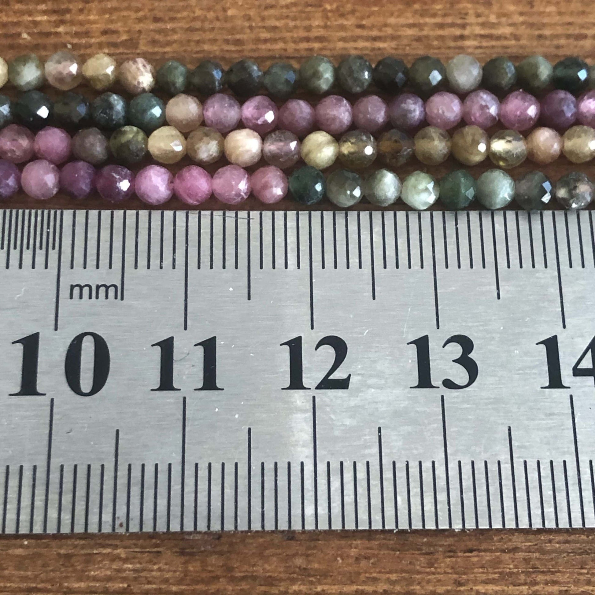Tourmaline Trois Couleurs Facettée 3mm 2