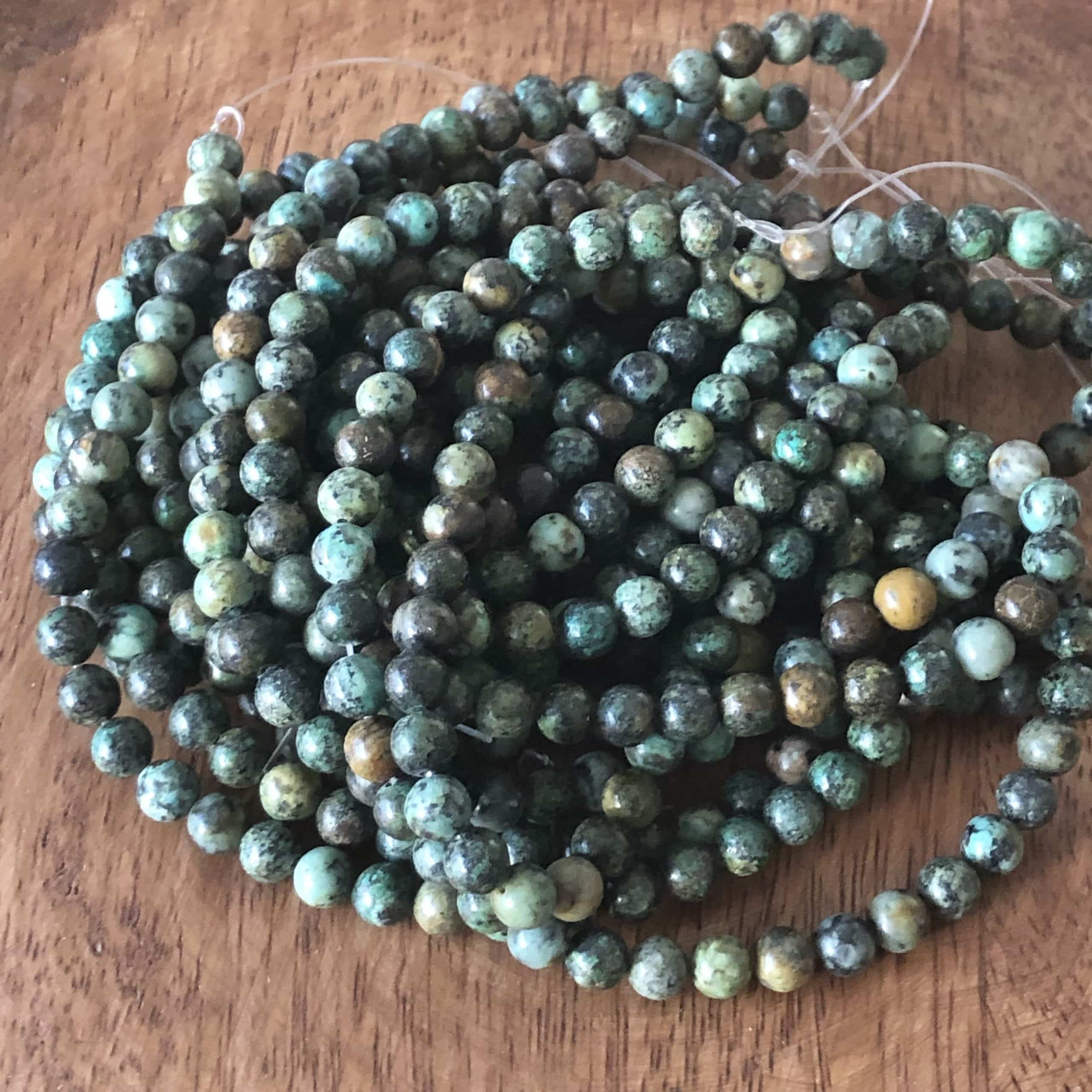 Turquoise Africaine 6mm (2)