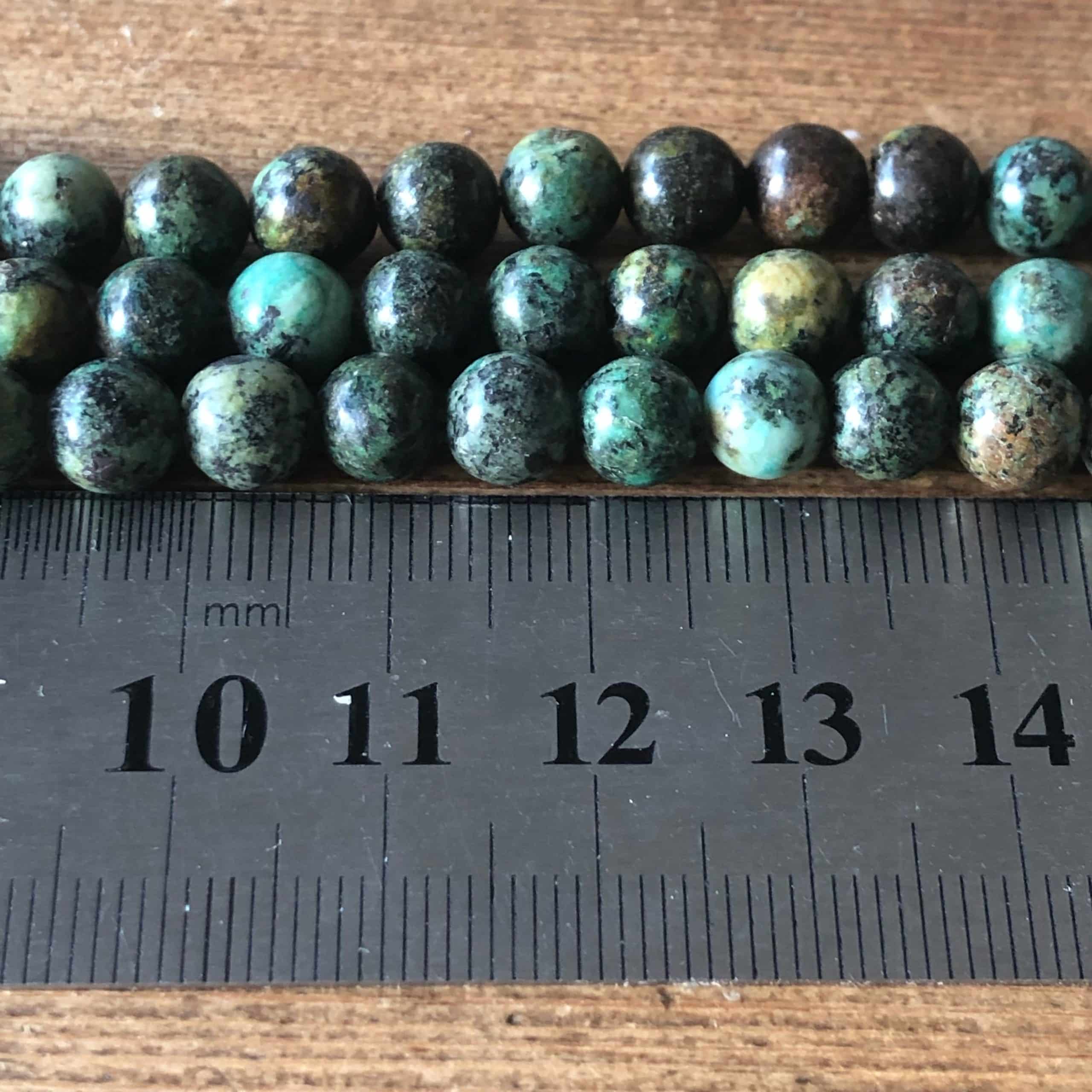Turquoise Africaine 6mm (2) 1