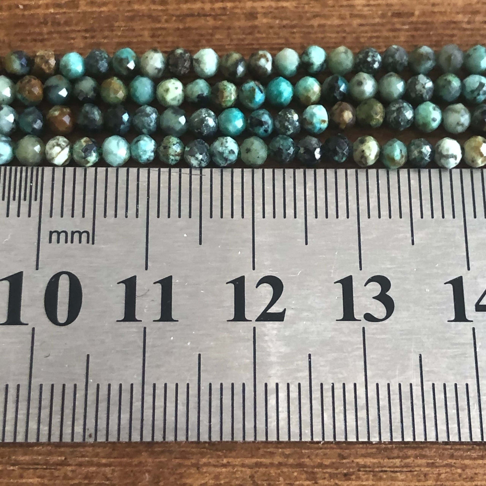 Turquoise Africaine Facettée 3mm 1