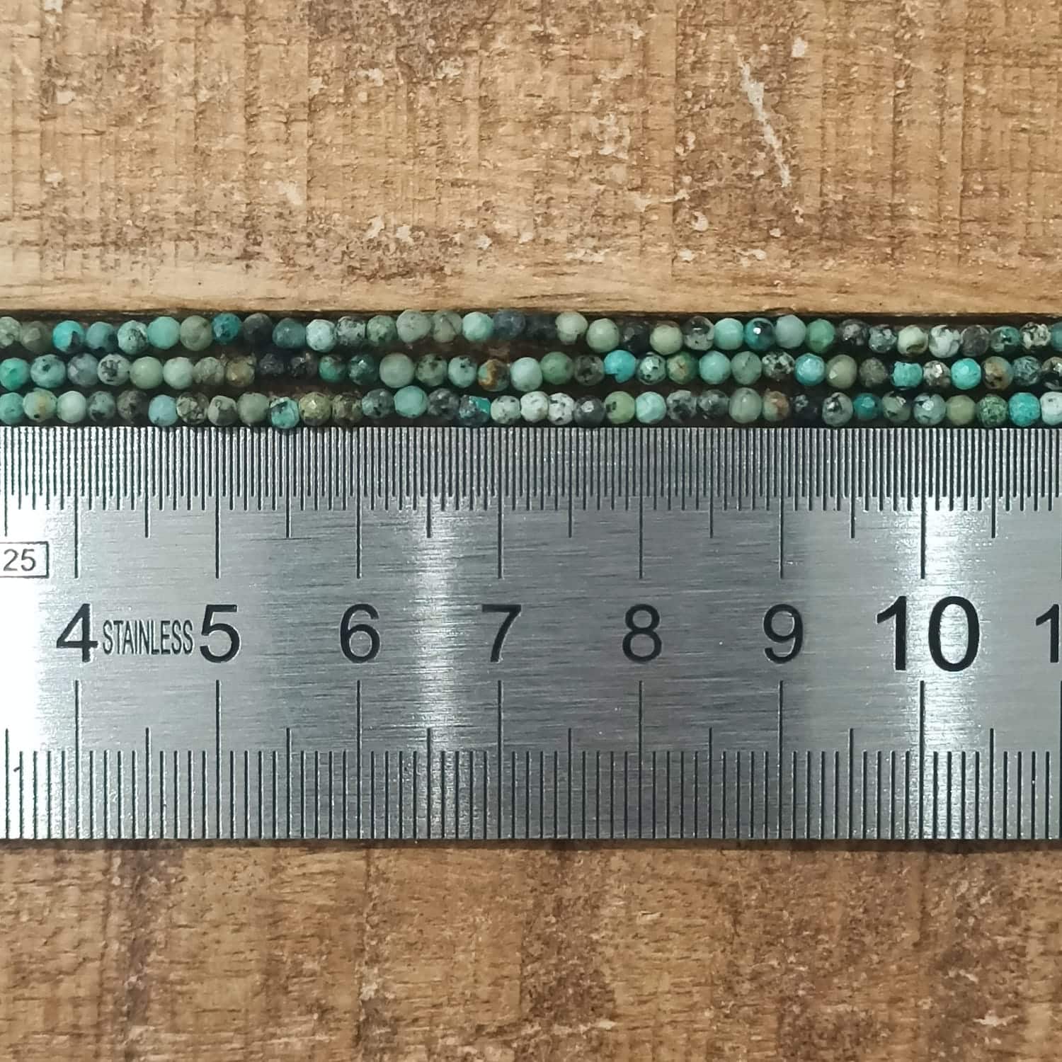 Turquoise Africaine Facettée 2mm (N°1) 1