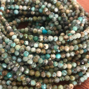 Turquoise Africaine à facettes 2,5 mm (N°2)
