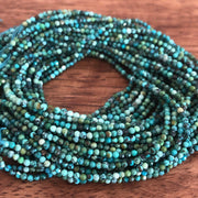 Turquoise Facettée 2mm N°1