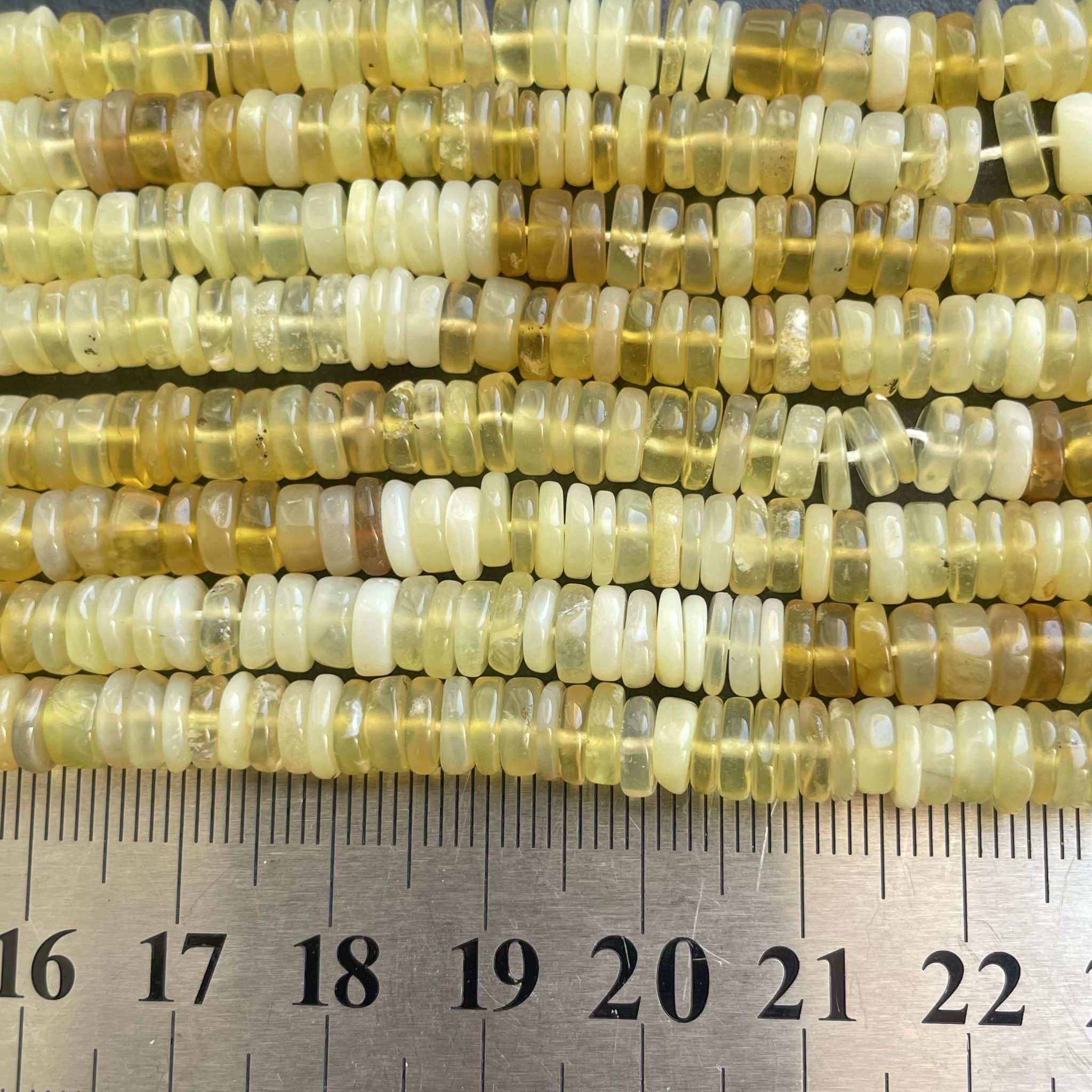 Heishi Opale Jaune 6-7mm (2)