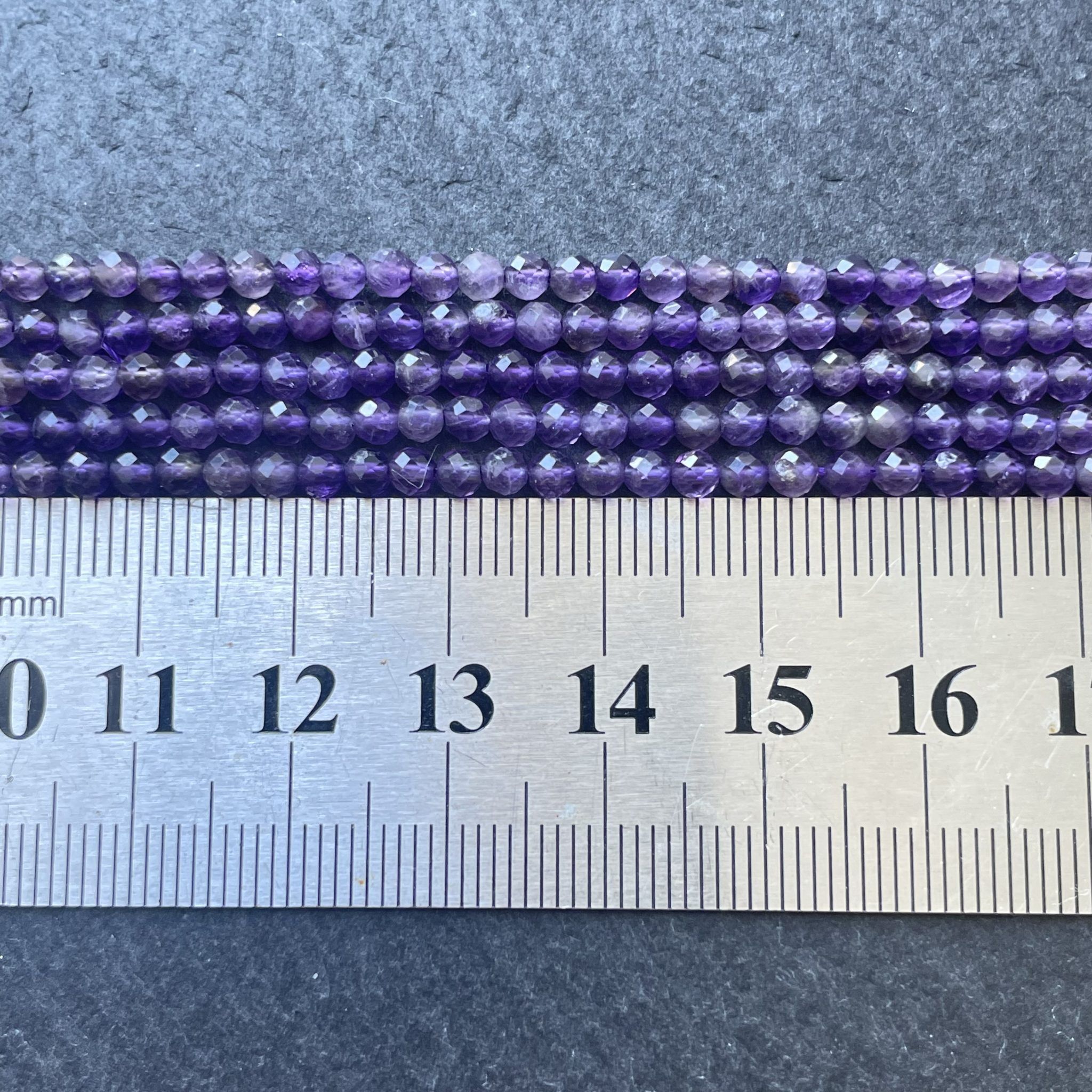 Améthyste facettée 3mm