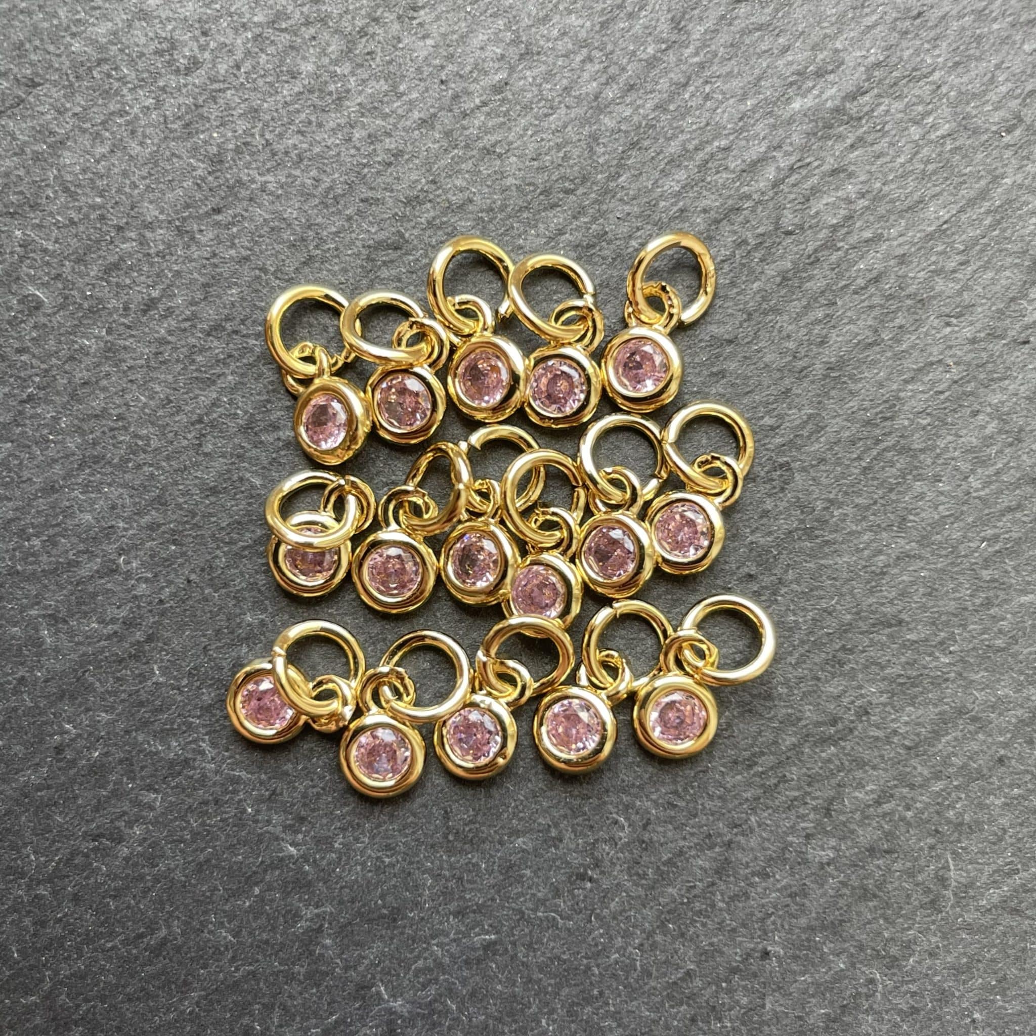 Mini Zircon Rose Serti
