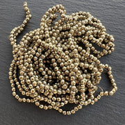 Hématite Dorée Facettée 4mm