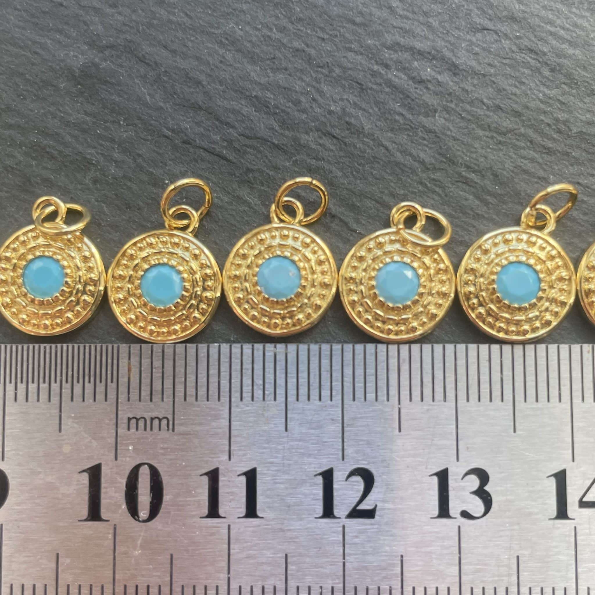 Petit Pendentif Turquoise