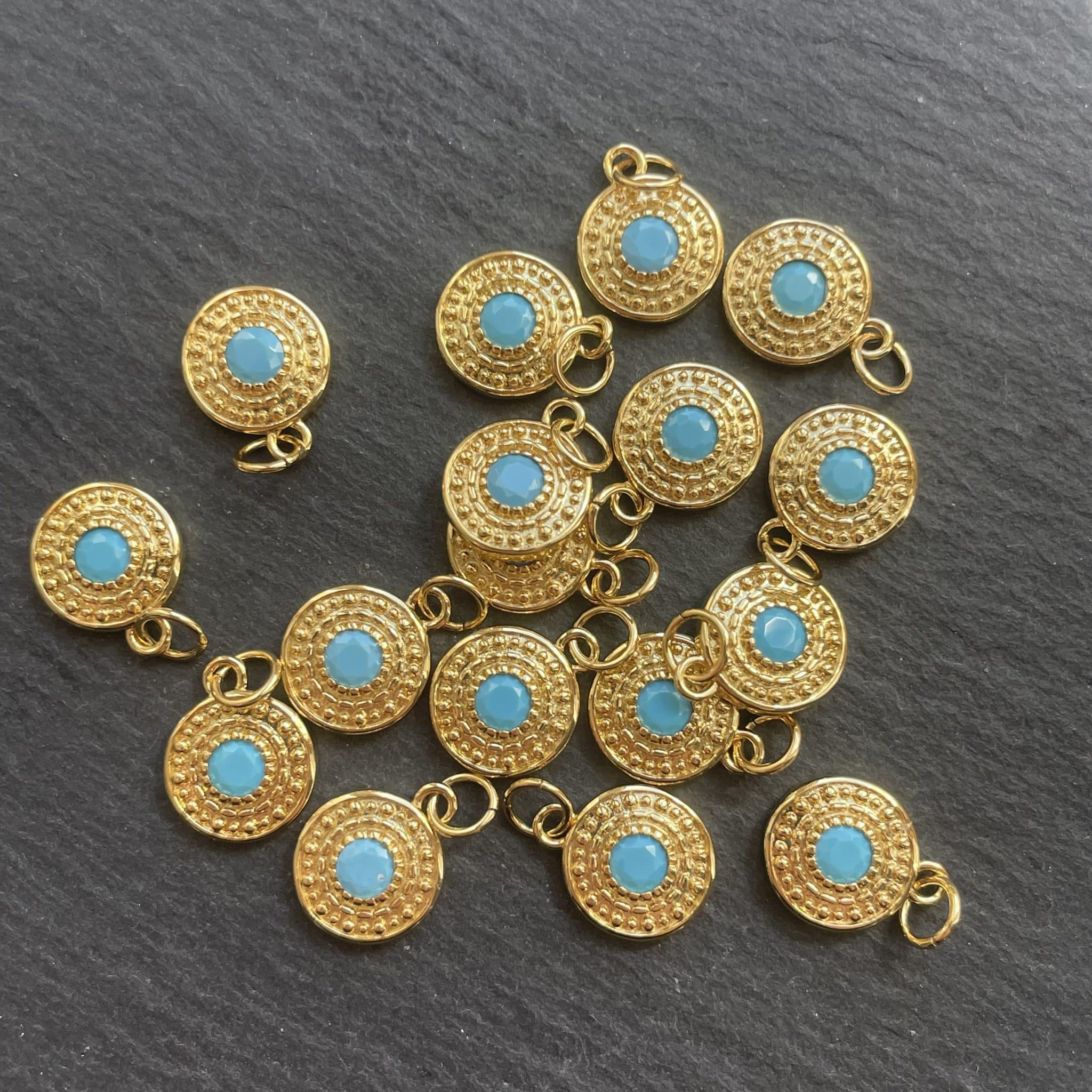 Petit Pendentif Turquoise