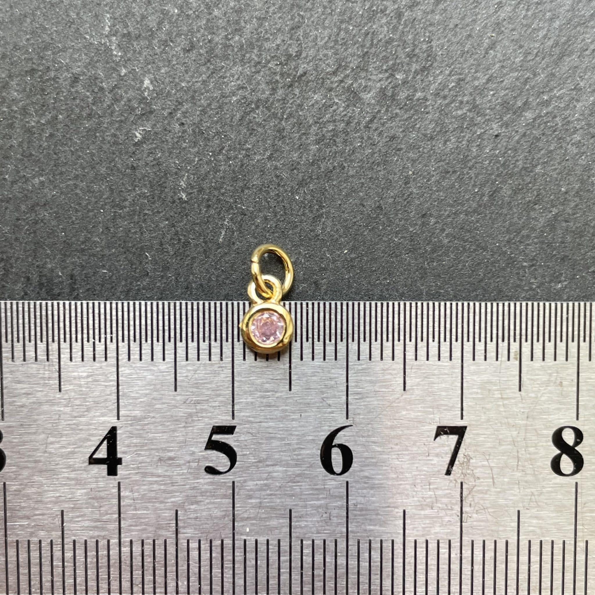 Mini Zircon Rose Serti