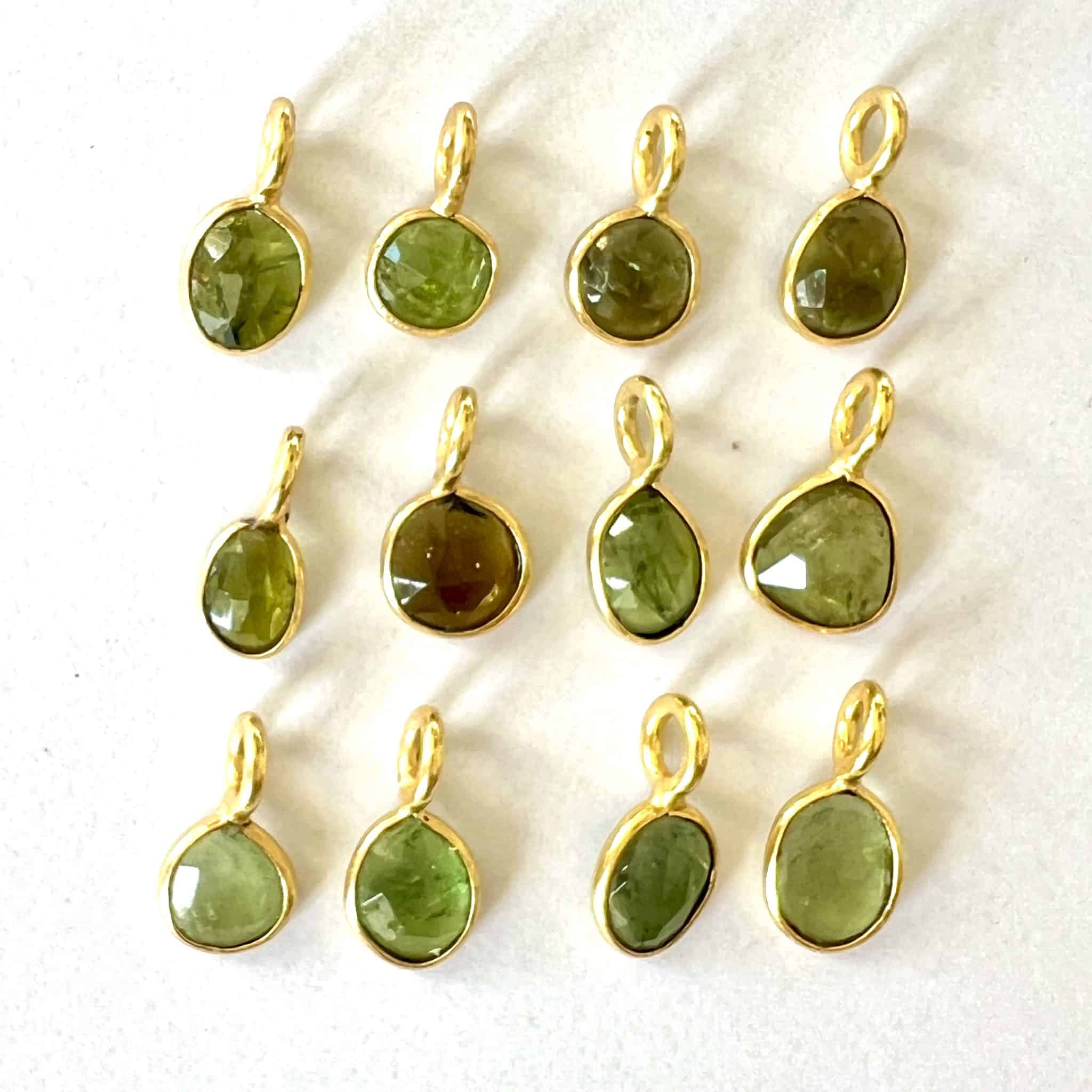 Grande Tourmaline Sertie Verte