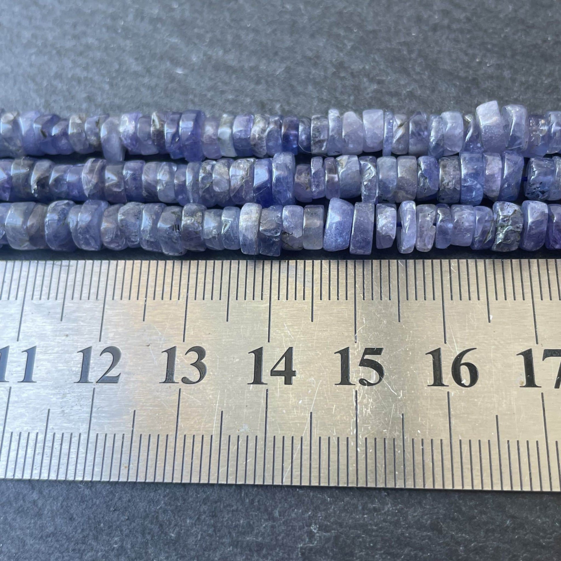 Heishi Tanzanite 6mm