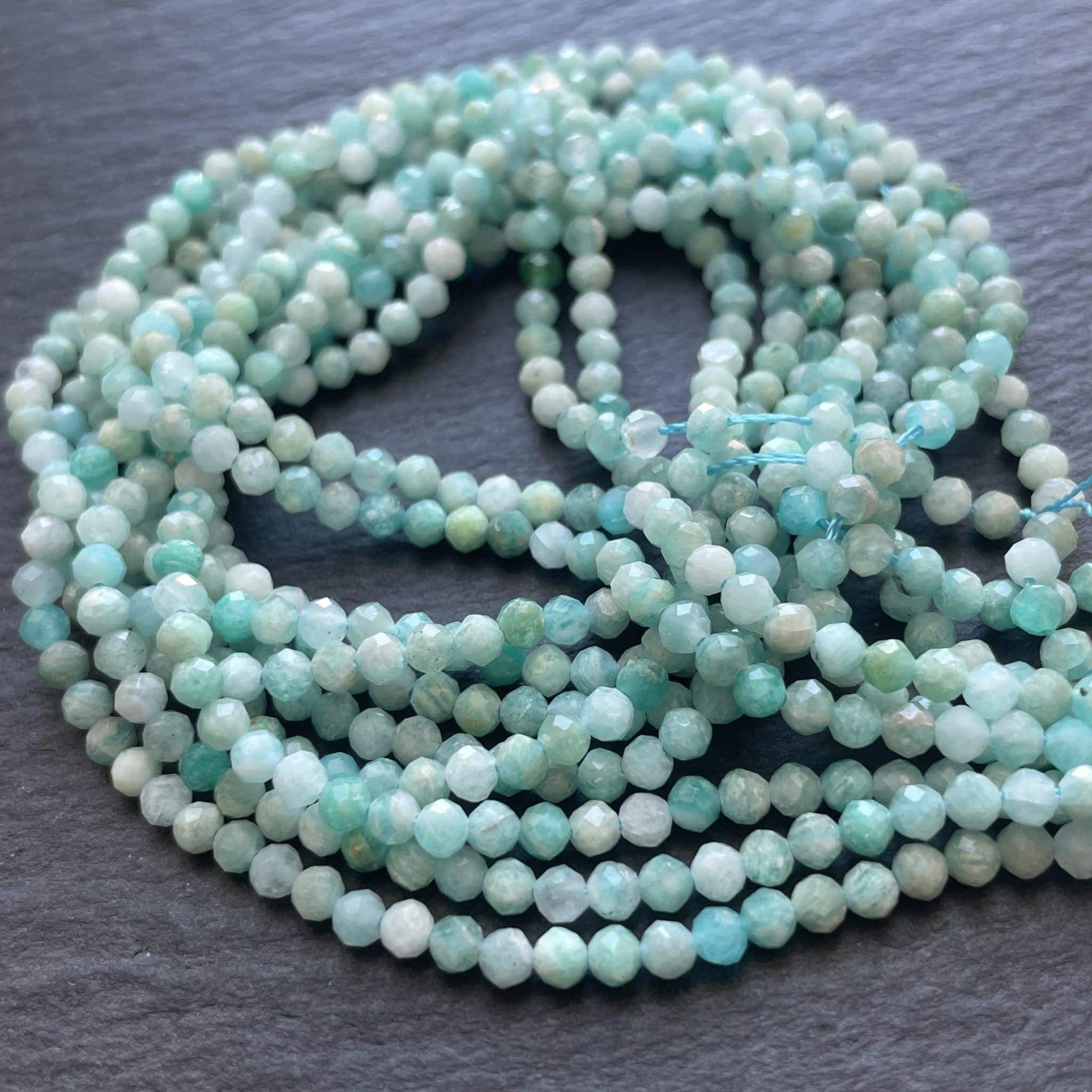 Amazonite Facettée 3mm (2)