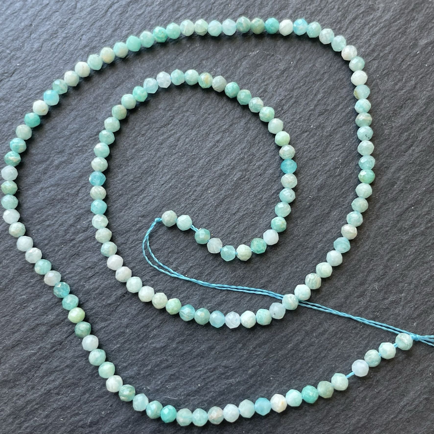 Amazonite Facettée 3mm (2)