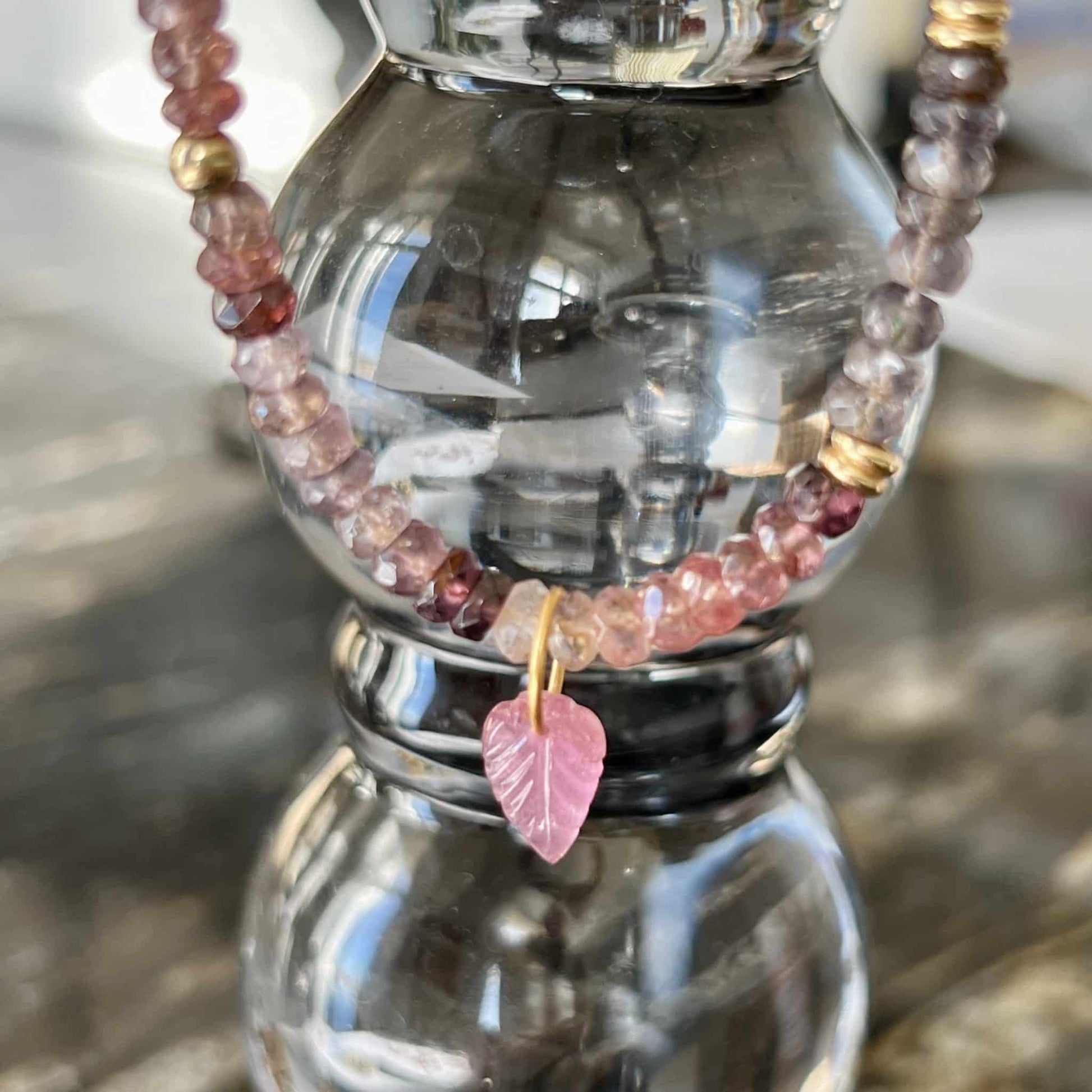 Tourmaline Sculptée Feuille