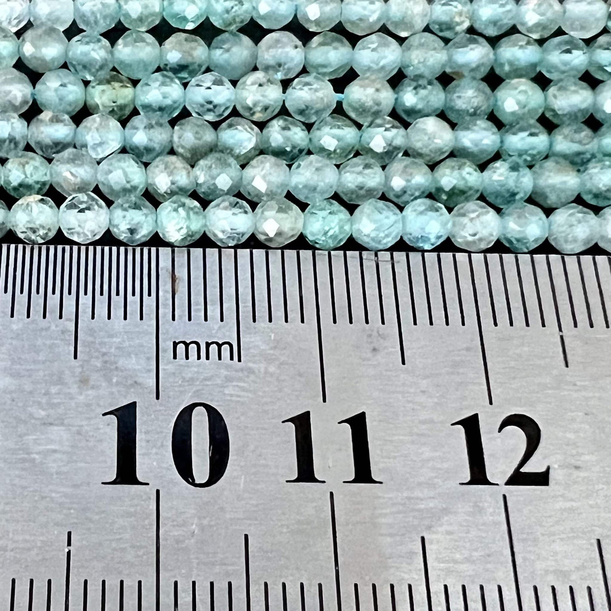 Apatite Bleu-Clair Facettée 3mm
