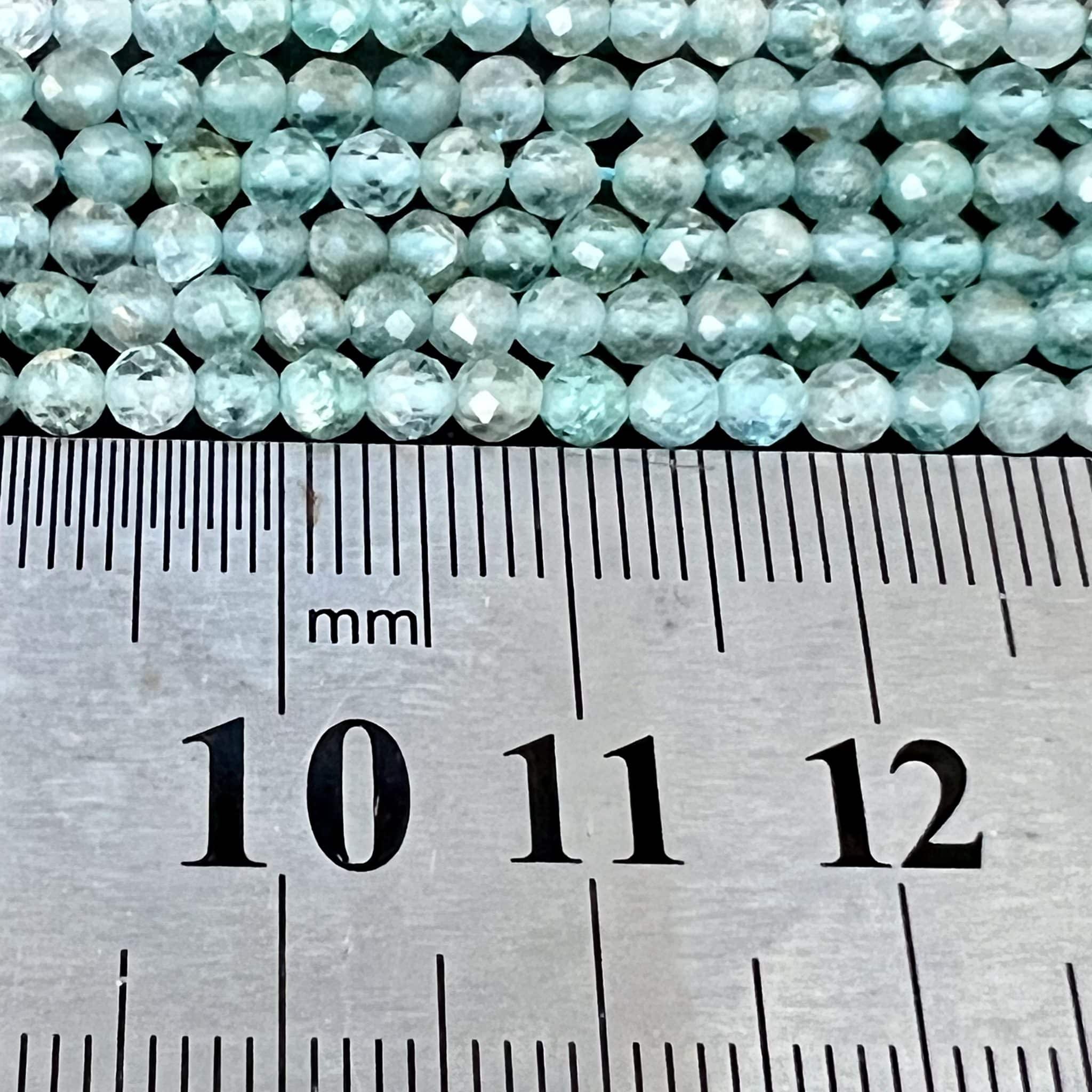 Apatite Bleu-Clair Facettée 3mm