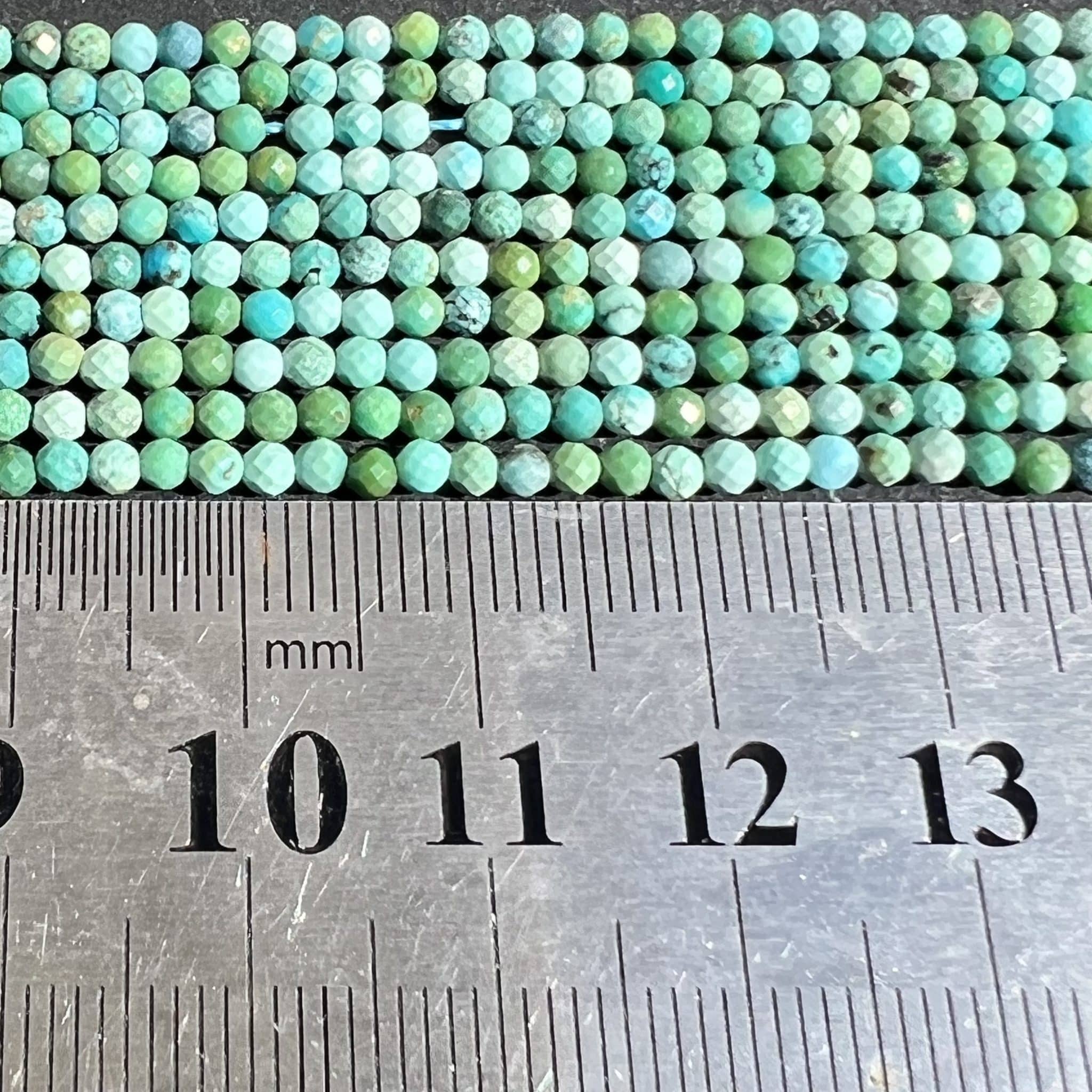 Turquoise naturelle 2mm (N°2)