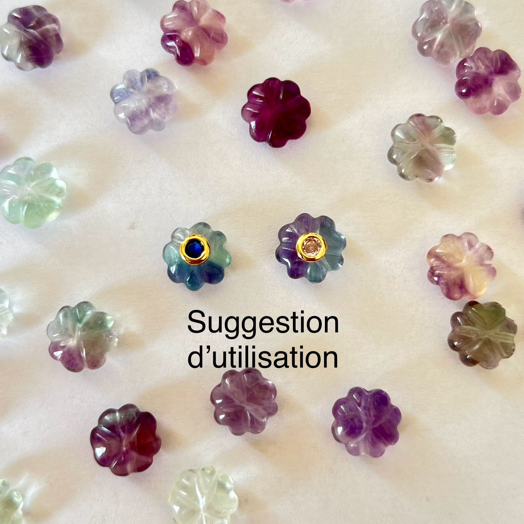 Mini Zircon Violet Serti