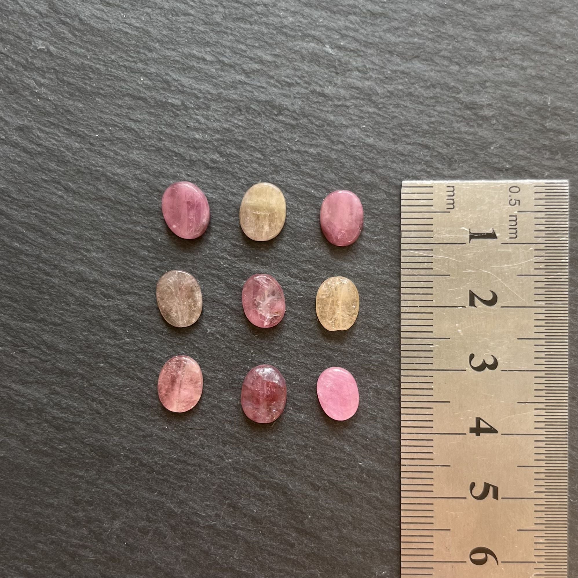 Tourmaline ovale rose