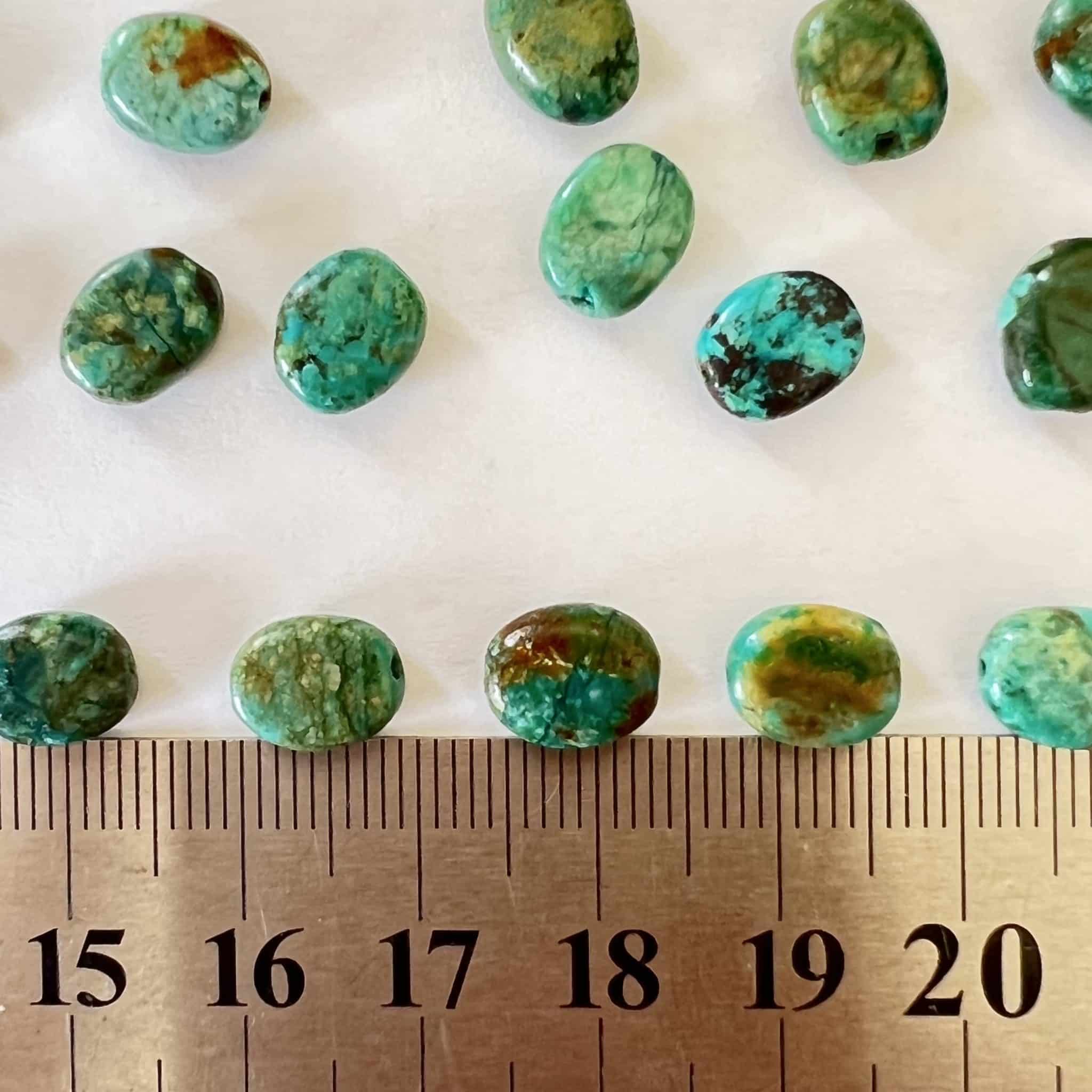Turquoise Ovale USA