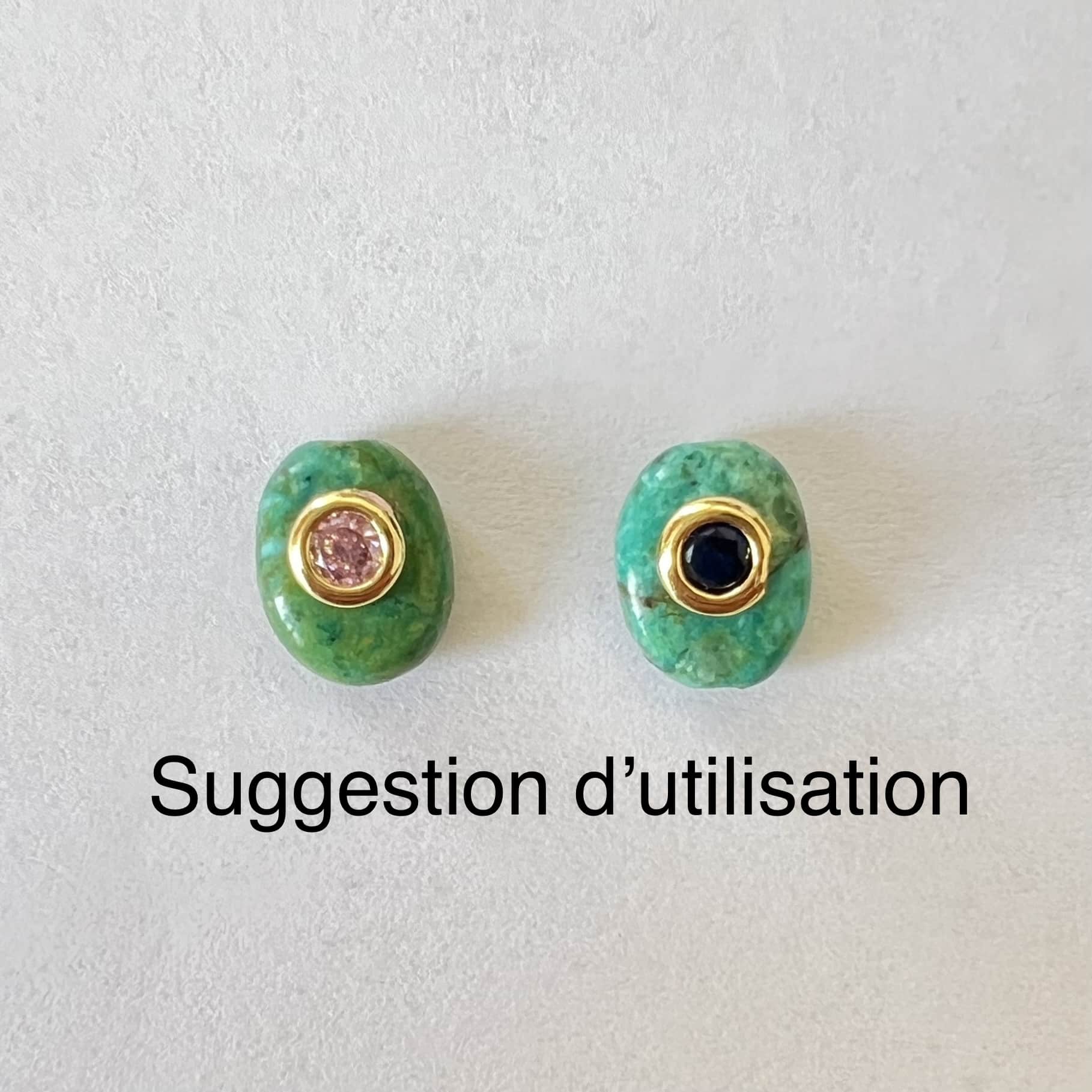 Turquoise Ovale USA suggestion